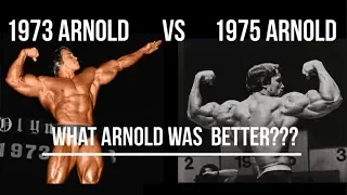 1973 Arnold vs 1975 Arnold - When Was Schwarzenegger At His Best??