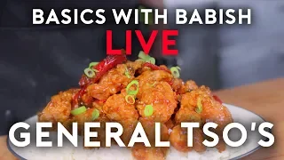 General Tso's Chicken | Basics with Babish Live