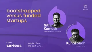 Nithin Kamath in conversation with Kunal Shah | CRED curious