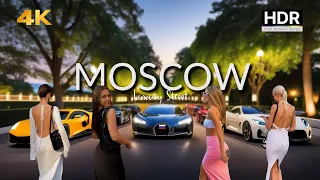 🔥 Rich Moscow Youth: Luxury Street Life with Beautiful Girls & Russian Sports Cars!