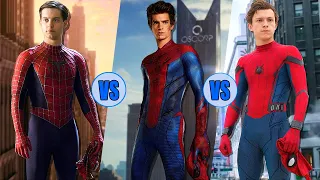 Who Is The Best Spider-Man? - Tobey Maguire vs. Andrew Garfield vs. Tom Holland