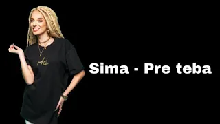 Sima Pre teba Text