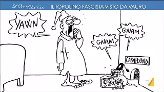 Il topolino fascista visto da Vauro