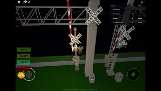 Railroad Crossings ROBLOX Going through USA