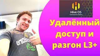 Как я пользуюсь прошивкой HiveOs на своём Antminer L3+.