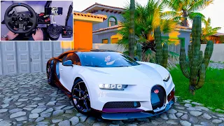 Bugatti Chiron - Forza Horizon 5 (Logitech G 923 Steering Wheel + Shifter) Gameplay