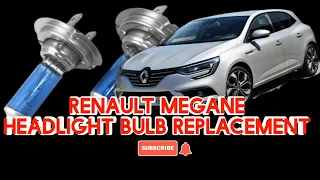 2018 RENAULT MEGANE HEADLIGHT BULB REPLACEMENT