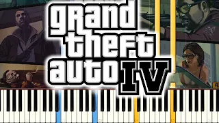 GTA IV Deal Ending [Piano Tutorial]