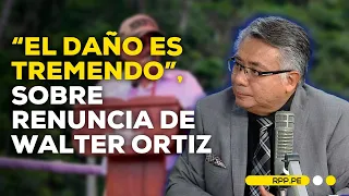 "Una política de seguridad ciudadana es imposible", afirma Nakazaki sobre renuncia de Walter Ortiz