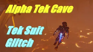 Alpha Tek Cave Glitch! Ark Survival Ascended