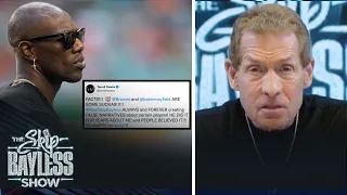 Skip Bayless responds to Terrell Owens’ tweet that he creates false narratives about certain players