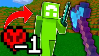 Minecraft Manhunt, But There Is LifeSteal...