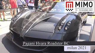 2022 Pagani  Roadster Huayra BC Interior exterior Walkaround MIMO 2021 MIlan