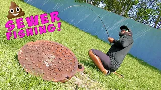 Sewer Fishing in Miami Bass Fishing Challenge