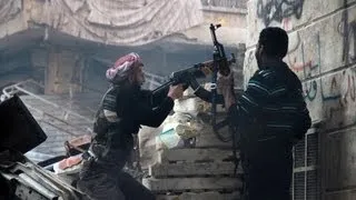FSA Rebels Taking Hits From The Syrian Army