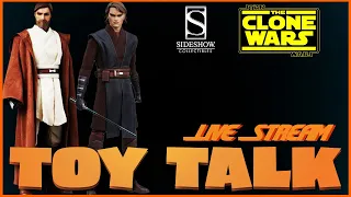 Toy Talk REVIEW - Sideshow Clone Wars Anakin and Obi-Wan Kenobi 1/6 Scale Figures