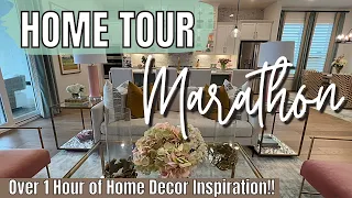 Luxury Home Tour Marathon 2023 : Over 1 Hour of Home Decor Inspiration