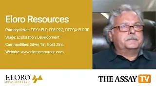 The Assay TV - Thomas Larsen, CEO, Eloro Resources (TSXV:ELO, FSE:P2Q, OTCQX:ELRRF)