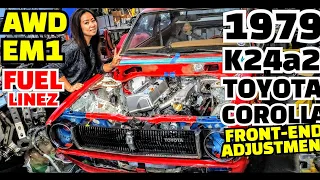 ⭐1979 K24 swapped Toyota Corolla & AWD EM1 UPDATE⭐