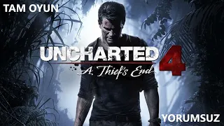 Uncharted 4: Bir Hırsızın Sonu Türkçe Full Oyun Sinematik Bütün Hikaye Yorumsuz Oyun Filmi [FullHD]