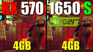 GTX 1650 Super vs RX 570 - in 2022 | 1080p Gaming