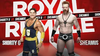 WWE ROYAL RUMBLE 2020 |  SHEAMUS VS SHORTY G