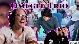 When A Freestyle Rapper | (Harry Mack) - Pianist, and Violinist Go on Omegle Reaction!