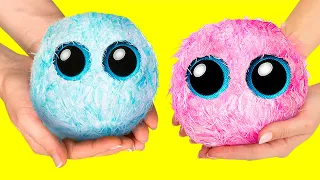 Rescue Lovely Fluffy Pet! || Wash and Watch A Dirty Ball Become a Plushie