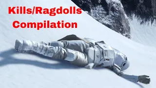 Kills/Ragdolls Compilation | Star Wars Battlefront ft. Rated R for Ragdolls #7