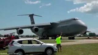 USAF Lockheed C-5M Super Galaxy Wittman Regional Airport - Oshkosh 2016