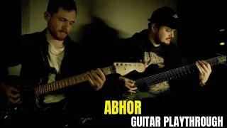 Abhor - Malice (Guitar Playthrough)