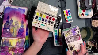 Best Portable travel palette and watercolor paint review