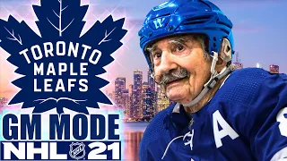 BOOMER LEAFS - NHL 21 - GM MODE COMMENTARY - TORONTO ep. 22