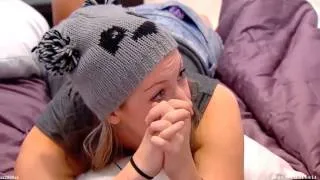 Big Brother Canada 2 - Heahter tells Allison she's going up. She doesn't take it well and cries.