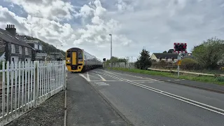 Harlech Morfa Level Crossing, Gwynedd (02/04/2024)