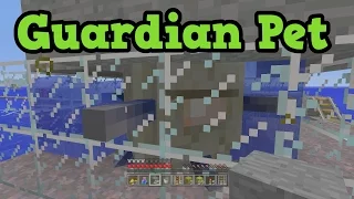 Minecraft Elder Guardian PET! Aquarium Tutorial