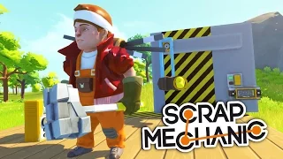 АДСКИЙ ДЕДРАН С ЖЕСТКИМИ ЛОВУШКАМИ В SCRAP MECHANIC