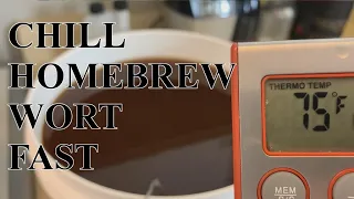 How to Chill Homebrew without a Wort Chiller or Ice Bath