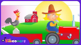 Old McDonald Had A Farm - The Kiboomers Preschool Songs & Nursery Rhymes for Circle Time