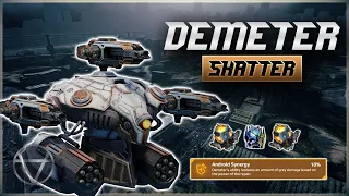 [WR] 🔥 Sheriff Shatter DEMETER w/ 1,000,000 HP – Mk3 Gameplay | War Robots