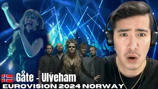 [REACTION]  🇳🇴 Gåte - Ulveham - LIVE (Melodi Grand Prix 2024, Semi-Final 2) | Norway Eurovison 2024