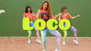 Loco - Justin Quiles, Chimbala, Lennox ZUMBA #coreografía #zumba  #loco #chimbala