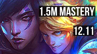 APHELIOS & Renata Glasc vs EZREAL & Yuumi (ADC) | 13/1/4, Quadra, Legendary | KR Diamond | 12.11