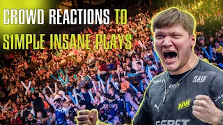 BEST Crowd REACTIONS to S1mple GODLIKE CSGO Plays