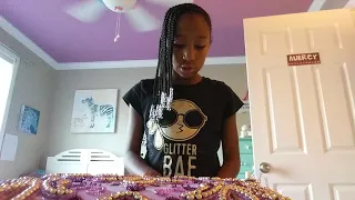 Making slime with silly  string