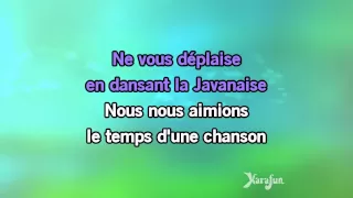 Karaoké La Javanaise - Serge Gainsbourg *