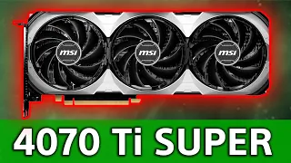 RTX 4070 Ti Super  معاينة بطاقة إنفيديا الجديدة