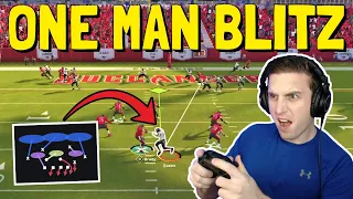 This One Man Blitz BREAKS Madden 22!