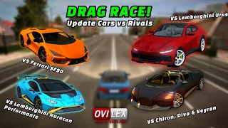 Driving School Sim DRAG RACE! - Update Cars vs Existing Cars In The Game | SUVs, SuperCars & More
