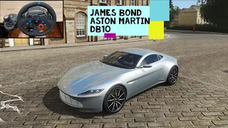Forza Horizon 4 James Bond Aston Martin DB10 (Steering Wheel + Paddle Shifter No Drifting) Gameplay